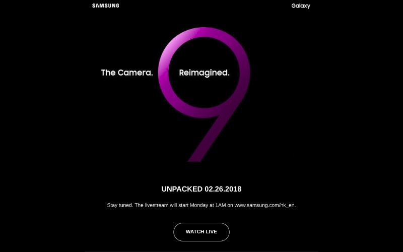 【MWC2018】Samsung 旗艦 Galaxy S9/S9+ 將於淩晨1:00發表!