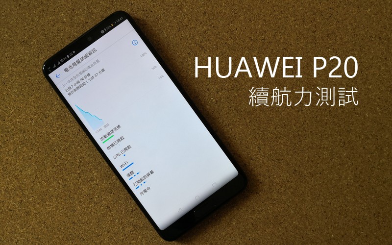 Huawei P20 電量測試: 需要改善的續航力表現