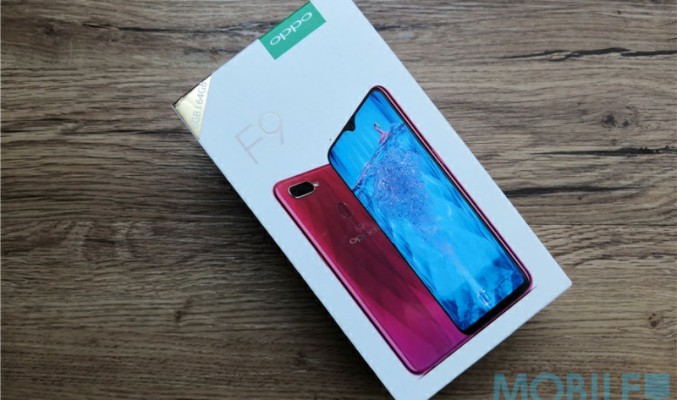 OPPO F9 開箱：首款採用水滴屏幕設計的手機