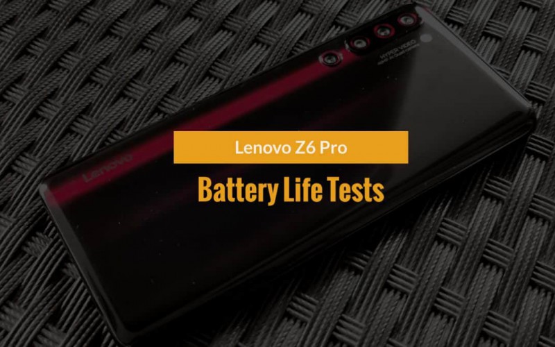 Lenovo Z6 Pro 電量測試：出色的續航力表現