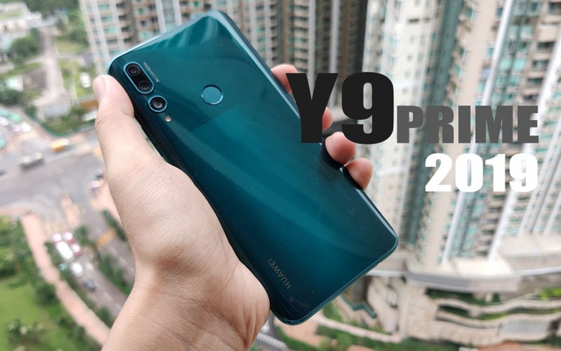 HUAWEI Y9 Prime 2019 上手試：平玩彈出鏡頭，$1699 就有交易