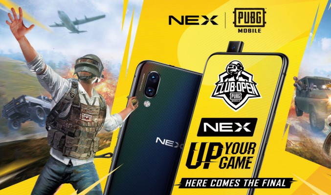 $2,999買食雞神機，vivo NEX 成為 PUBG Mobile Club Open 2019 決賽指定手機！