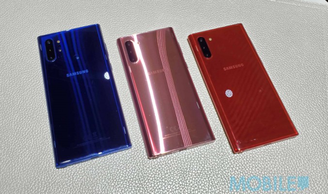 Galaxy Note 10 / Note 10+ 港版消失的三款顏色！