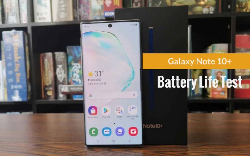 Galaxy Note 10+ 電量測試：尚算理想的續航力表現