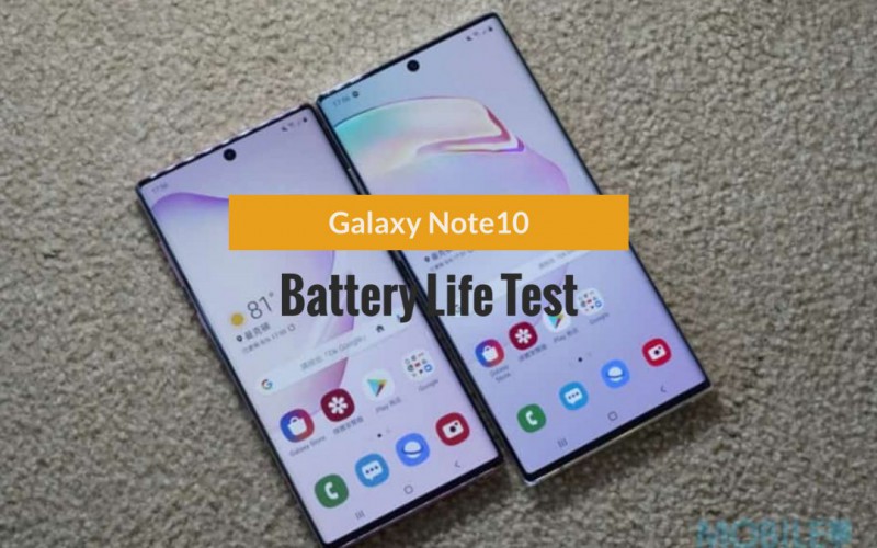 Galaxy Note 10 電量測試：續航力表現平庸