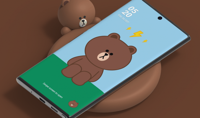 買 Galaxy Note 10系列，免費獲贈LINE FRIENDS別注版智能充電座!