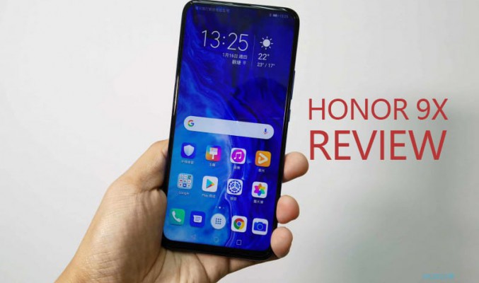 Honor 9X 價錢 Price 與評測：平玩大屏升降自拍鏡頭