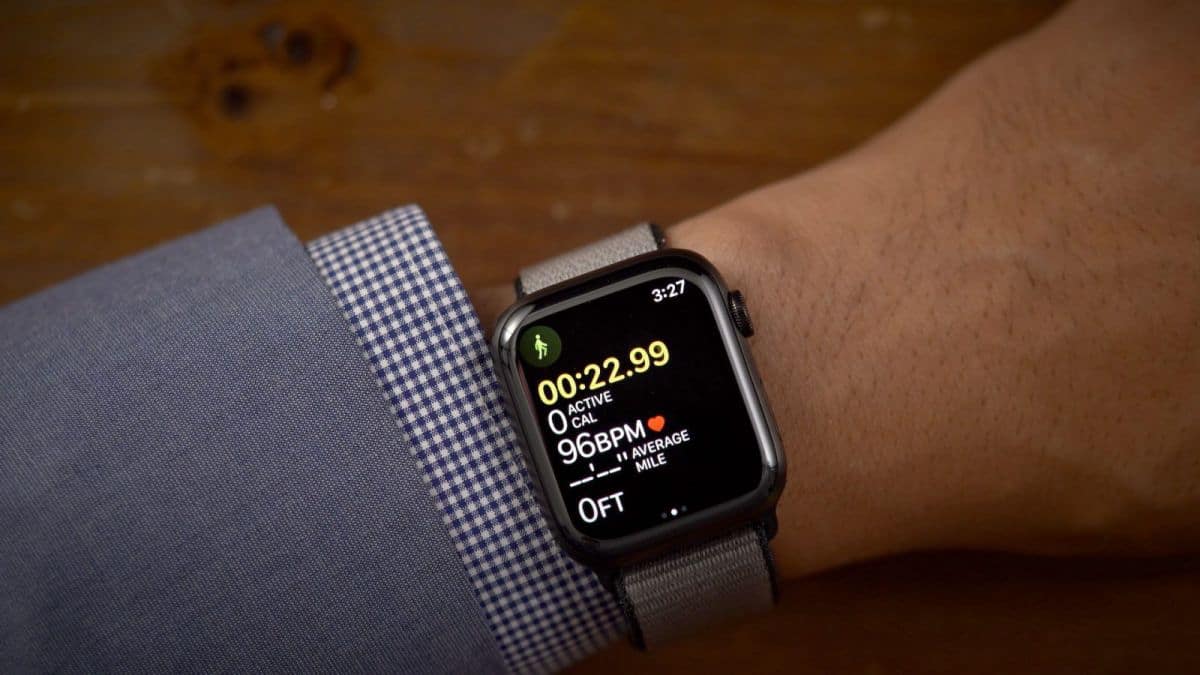 apple watch series 5 review running