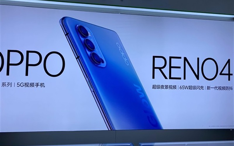 OPPO Reno4 海報曝光！「超級夜景」視頻、65W 超級快充