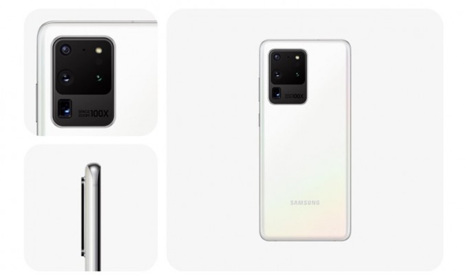 SAMSUNG 為 Galaxy S20 Ultra 5G 造加全新“Cloud White”新色！