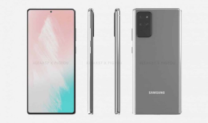 Samsung Galaxy Note 20+ 5G 電池規格曝光，外觀機身全面睇