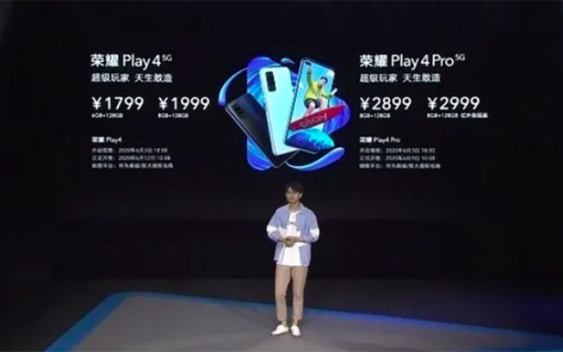 Honor Play4 Pro 正式發布！麒麟 990 處理器搭 4000 萬鏡頭不到 $3000