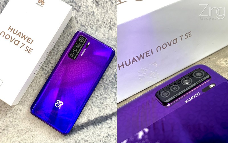 HUAWEI Nova 7 SE 外觀全面睇：6400萬四鏡頭、40W快充、Kirin 820