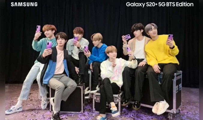 Samsung 推出Galaxy S20+ 5G及 Galaxy Buds+ BTS Edition !