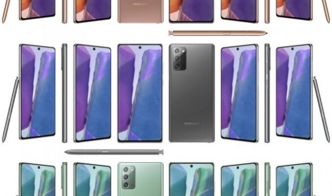 SAMSUNG Galaxy Note 20 系列又會有什麼顏色？