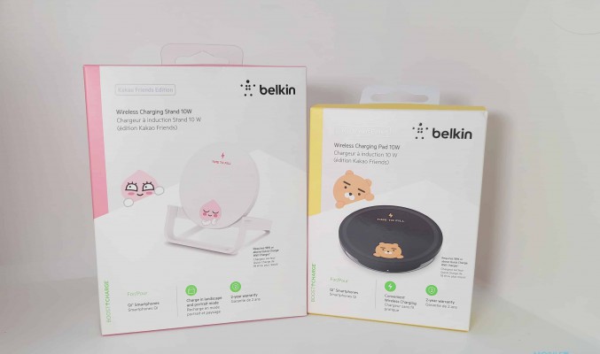 Belkin 推出 KAKAO FRIENDS 無線充電板及充電座！