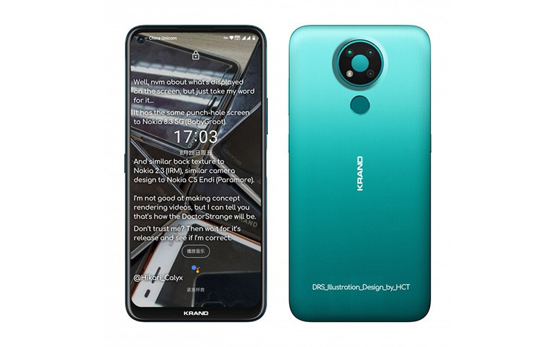 再來平價機款 ? Nokia 3.4 用開孔屏又有三鏡
