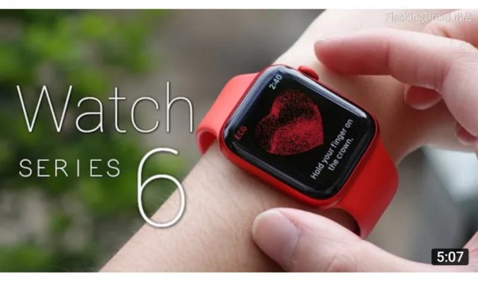 Apple Watch Series 6 開箱初步評測 – Blood Oxygen 血氧濃度｜ECG 心電圖｜重點新功能 by FlashingDroid