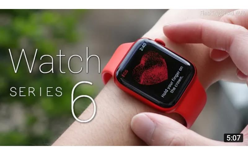 Apple Watch Series 6 開箱初步評測 – Blood Oxygen 血氧濃度｜ECG 心電圖｜重點新功能 by FlashingDroid