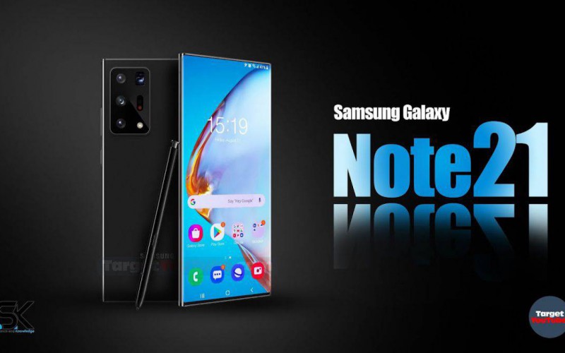 Galaxy Note 21 概念圖曝光：屏下鏡頭＋真全面屏設計