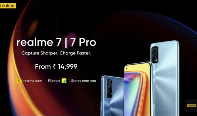 realme 7 系列印度發布：驍龍 720G 處理器、90Hz 屏幕刷新率及65W SUPERDART 閃充