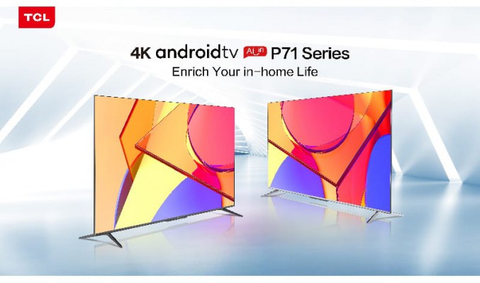 開價$4,280起，TCL 4K 超高清 Android 電視 P71 系列登陸香港！