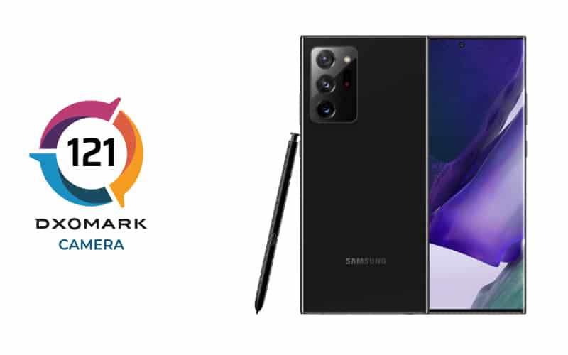 Galaxy Note20 Ultra DXOMARK 成績公布，綜合評分 121 分