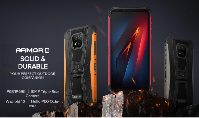 三鏡三防 UleFone Armor 8 開價$1,499!