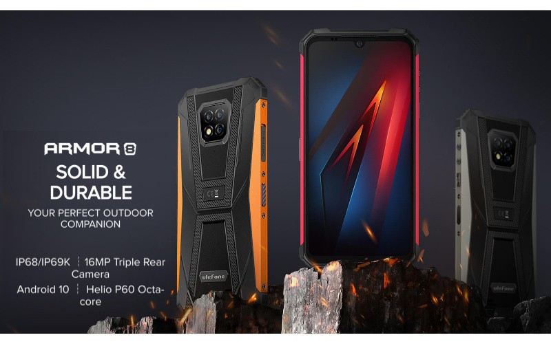 三鏡三防 UleFone Armor 8 開價$1,499!