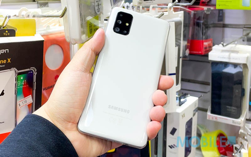 【水貨行情】7,000mAh 超長續航力，Galaxy M51 歐版開箱睇