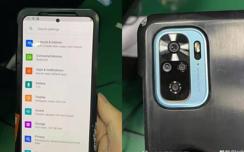 鏡頭又有新排法，疑似 Redmi K40 真機曝光