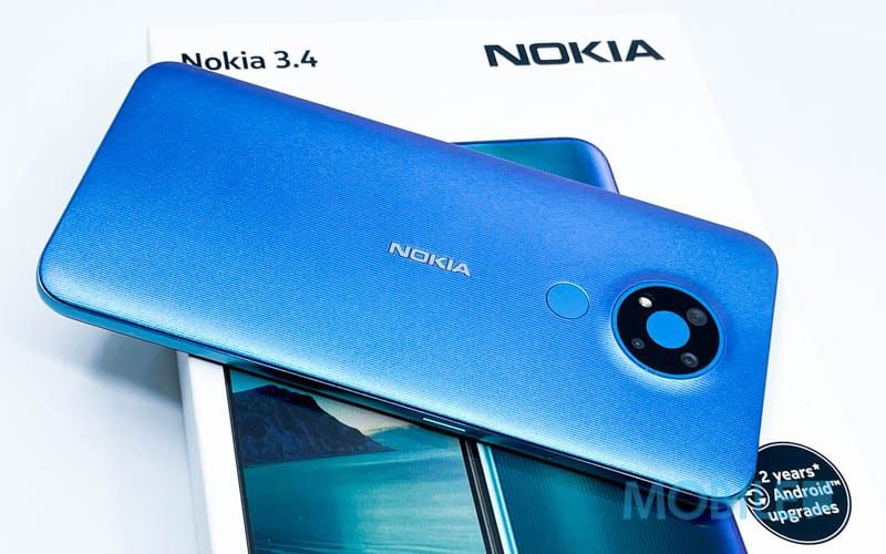 入門開孔屏、配件豐富，港版 Nokia 3.4 開箱、試效能