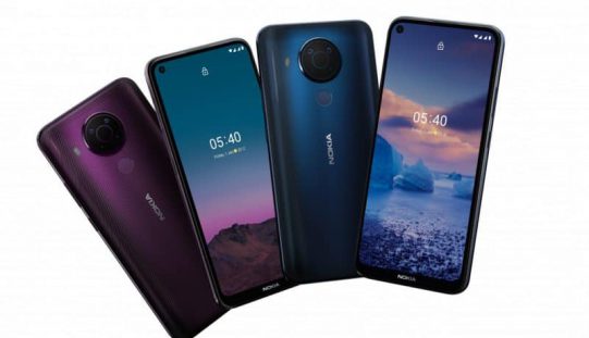 靚仔平價4G手機，NOKIA 5.4 開價$1,798