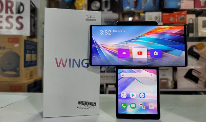 【水貨行情】T型屏幕手機 LG WING低見$5,680!