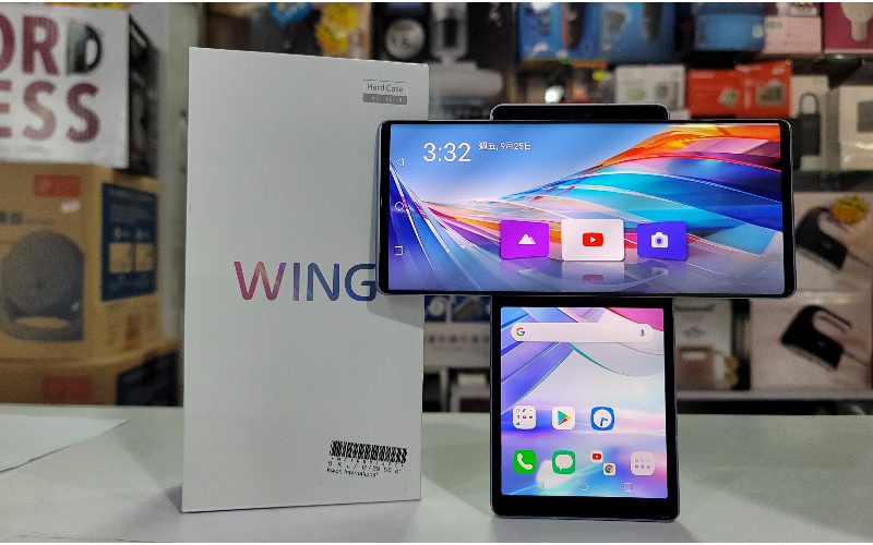 【水貨行情】T型屏幕手機 LG WING低見$5,680!