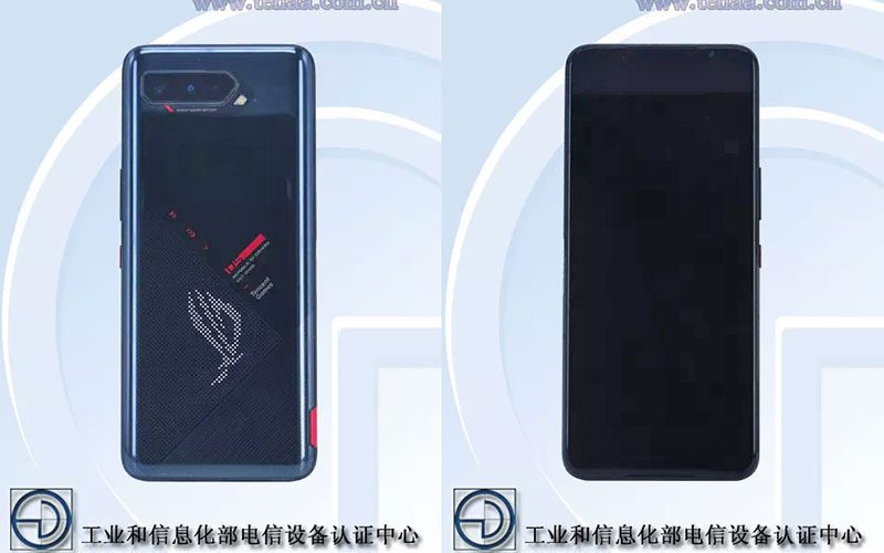 機背 Anime Matrix 燈效，ROG Phone 5 實機相片曝光