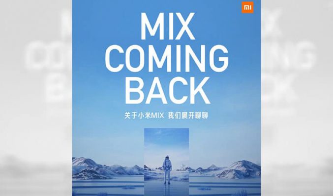 首發液態鏡頭，小米 MIX 摺屏 3 月 29 現身