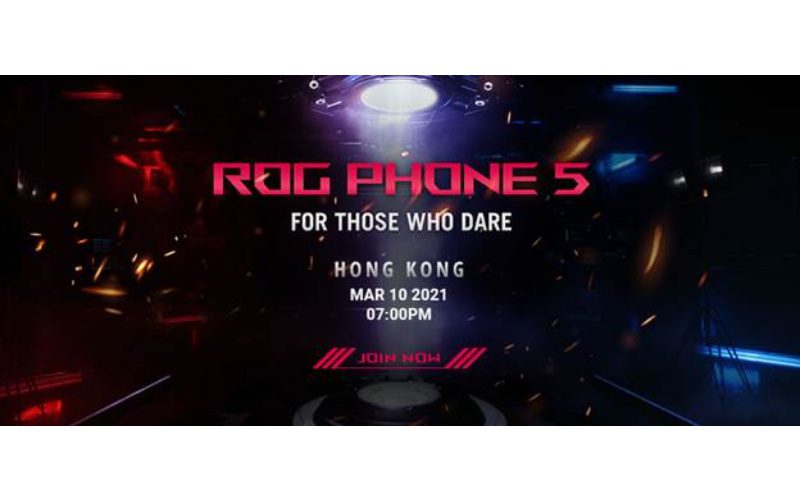 ASUS ROG Phone 5 香港線上發佈會直播頻道！