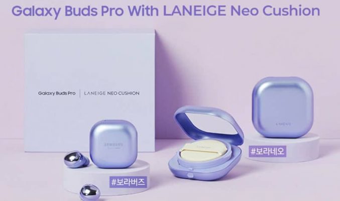 當美聲遇上美顏，Galaxy Buds Pro LANEIGE 別注版韓國現身