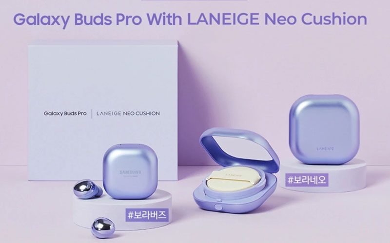 當美聲遇上美顏，Galaxy Buds Pro LANEIGE 別注版韓國現身