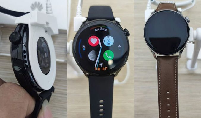 圓形螢幕、數碼錶冠，Huawei Watch3、Watch3 Pro 實機曝光