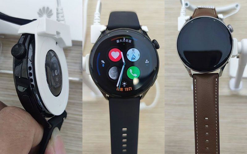 圓形螢幕、數碼錶冠，Huawei Watch3、Watch3 Pro 實機曝光