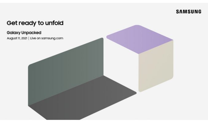 SAMSUNG 摺屏機來，官方宣佈 Unpacked 將於8月11日舉行！