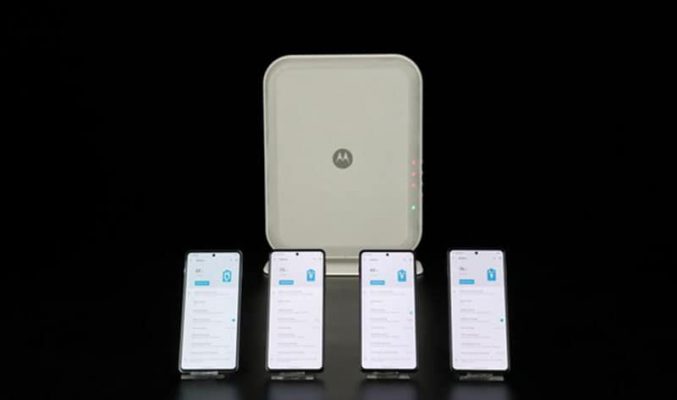 3 米範圍同時供電 4 組手機，Motorola 展示隔空充電站方案