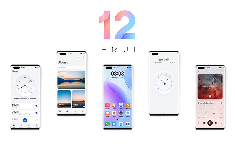 更簡潔介面、易用控制中心，海外版 EMUI 12 面世