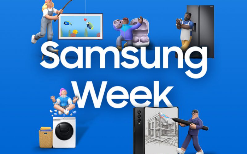 買 Galaxy 旗艦即享高達$2,300禮遇，SAMSUNG Week 今日開始！