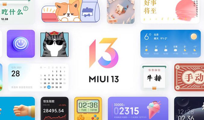 個人化 Widget、側屏幕 Sidebar，首季推送 MIUI 13 國際版發佈