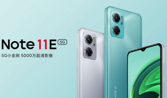 千五有找平霸 5G 手機，Redmi Note 11E 5G 三月中開售