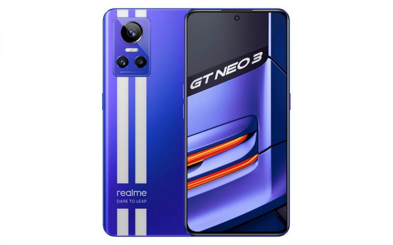 IMX766 OIS、150W 閃充，天璣 8100 加持 realme GT Neo3 賣 1,999 人民幣起