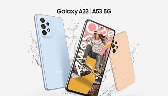 SAMSUNG Galaxy A33 A53 5G，最快4月1日上市!